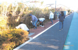 羽川南緑道をきれいにする会2