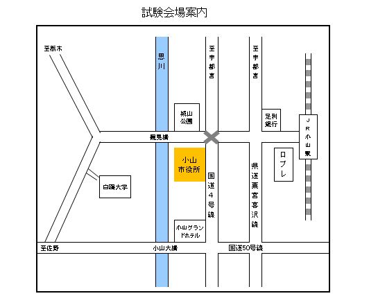 試験会場案内