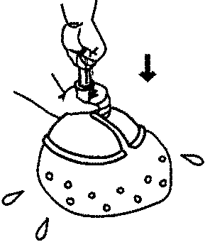 生ごみ水切り器の使用方法2
