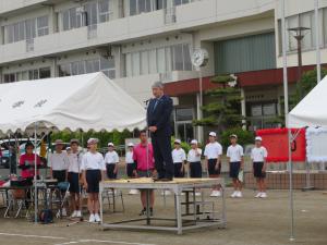 美田中学校運動会