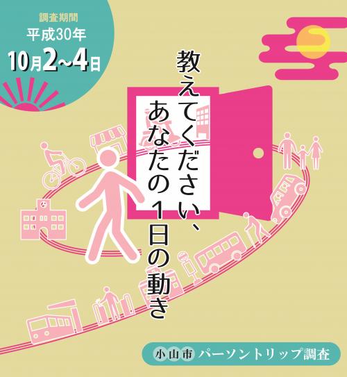 小山市パーソントリップ（人の動き）調査