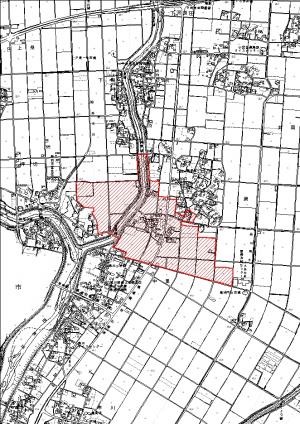 中里昭里地区まちづくり研究会活動区域