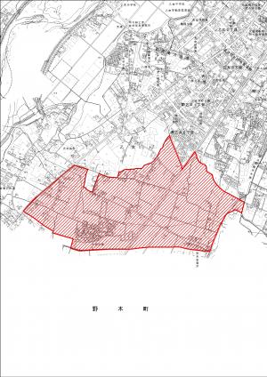 寒沢東磯ノ宮地区まちづくり推進協議会活動区域