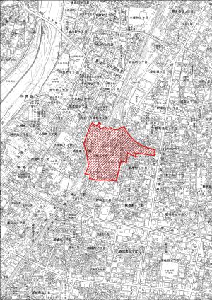 三峯地区まちづくり推進協議会活動区域