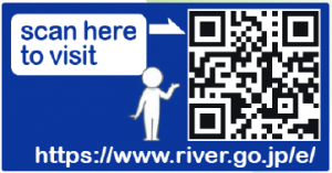 川の防災情報 英語版QRコード