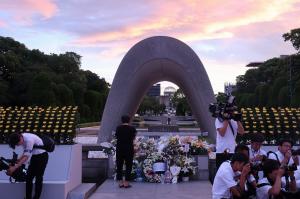 広島市原爆死没者慰霊式並びに平和祈念式への参列2