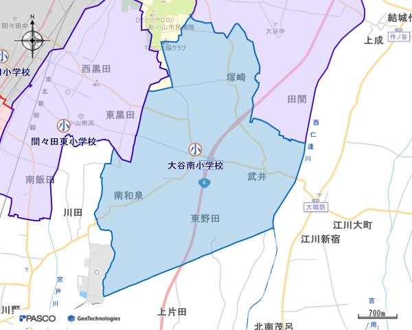 学区地図