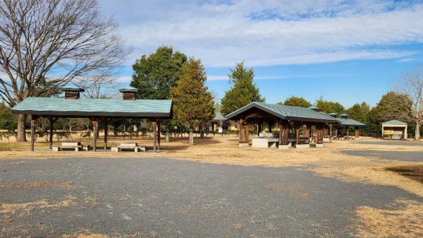 バーベキュー場　遠景