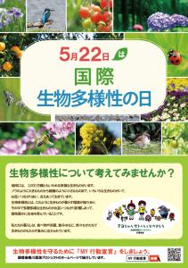 5月22日は国際生物多様性の日