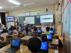 １年タブレット学習１