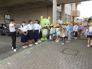 小中あいさつ運動４
