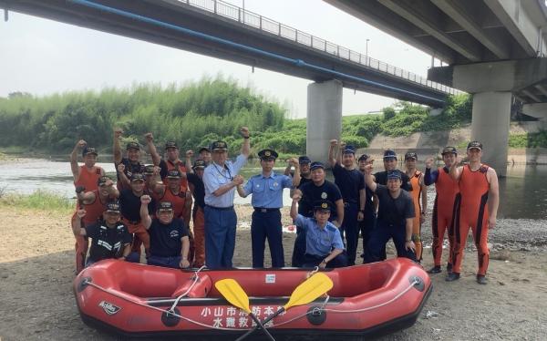 20250708警察合同水難救助訓練4